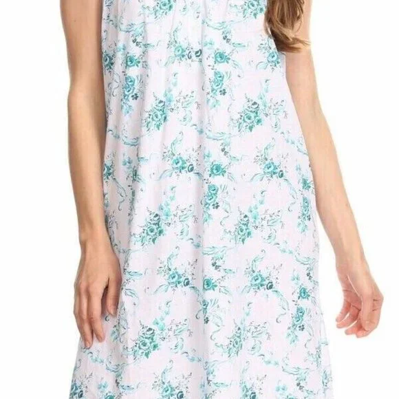 4 Pack  100% Cotton Knit Women Nightgown Sleepwear Pajamas Nightshirt - Picture 2 of 5